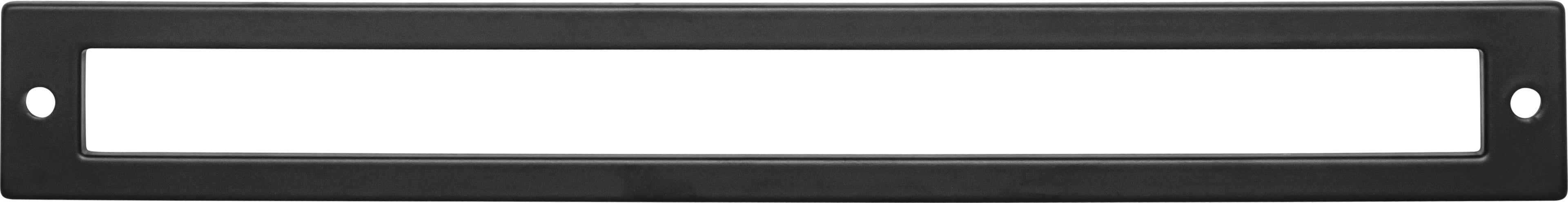 Top Knobs Hollin Series 8-13/16"(223mm) CC Backplate, Flat Black