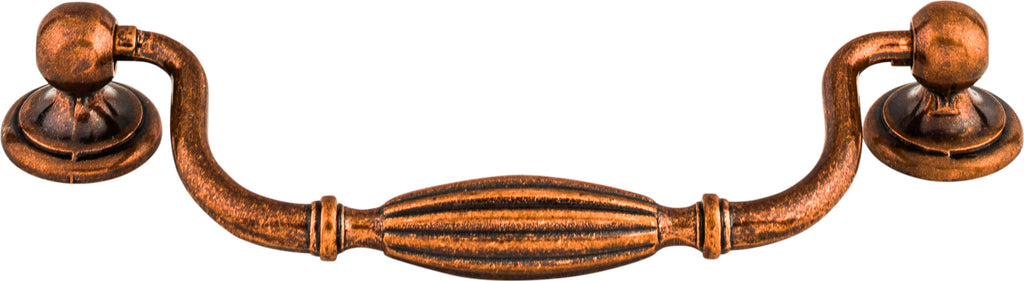 Top Knobs Tuscany Series 5-1/16"(128mm) CC Drop Pull, Old English Copper