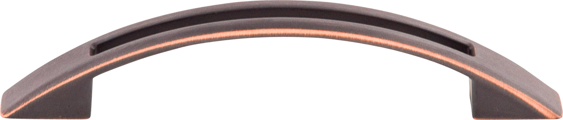 Top Knobs Tango Series 3-3/4"(95mm) CC Cut Out Pull, Umbrio
