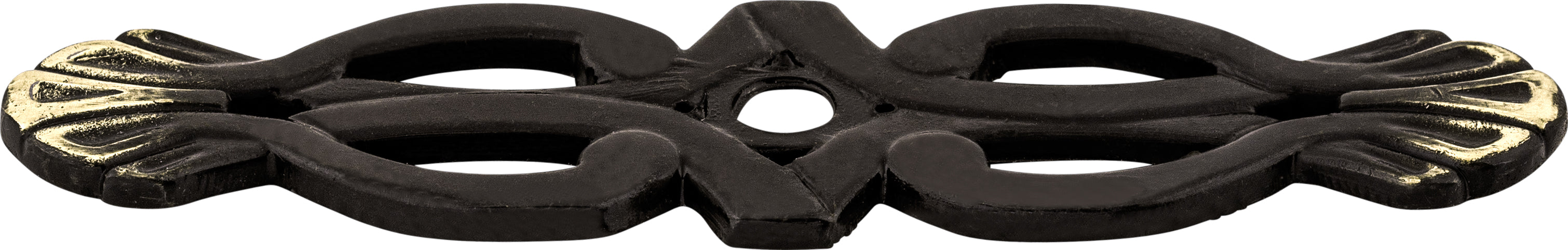 Top Knobs Newton Series 3-3/16"L Backplate, Dark Antique Brass