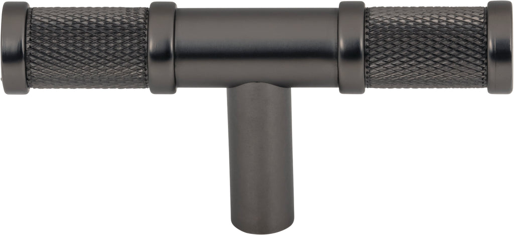 Top Knobs Burnham Series 3"L T-Knob, Ash Gray
