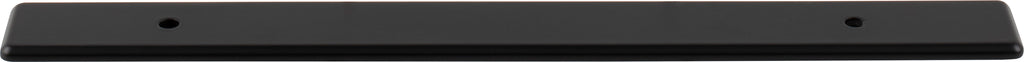 Top Knobs Radcliffe Series 6-5/16"(160mm) CC Backplate, Flat Black