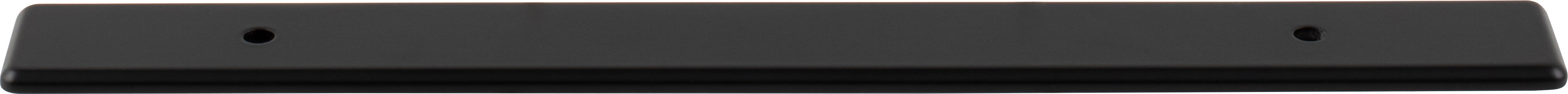 Top Knobs Radcliffe Series 6-5/16"(160mm) CC Backplate, Flat Black