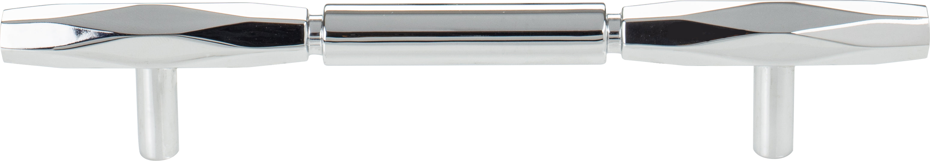 Top Knobs Kingsmill Series 5-1/16"(129mm) CC Pull, Polished Chrome