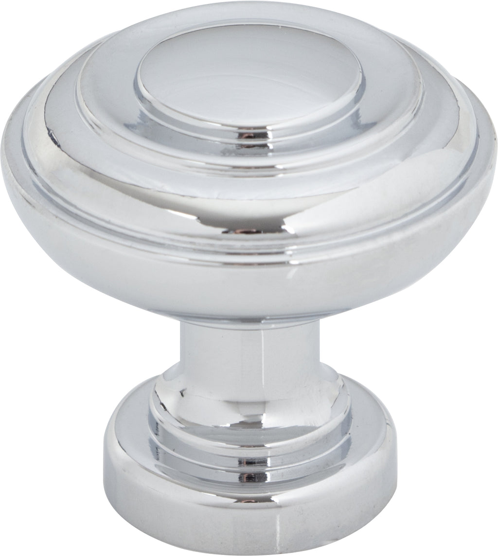 Top Knobs Ulster Series 1-1/4"L Knob, Polished Chrome