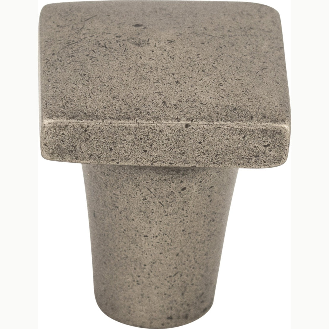 Top Knobs Aspen Square Series 7/8"L Knob, Silicon Bronze Light
