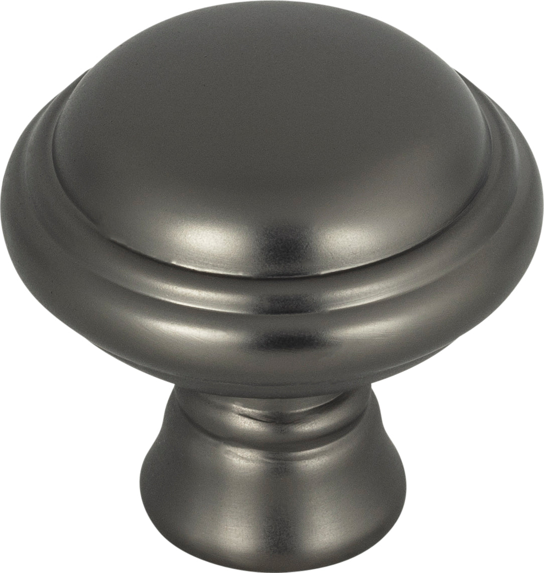 Top Knobs Henderson Series 1-1/4"L Knob, Ash Gray