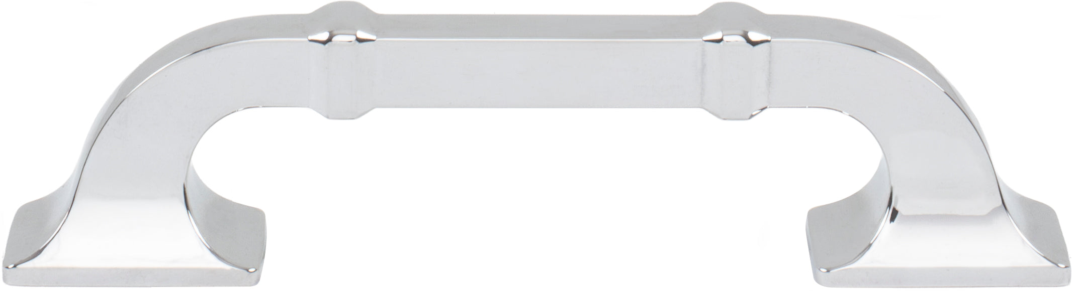 Top Knobs Califon Series 3-3/4"(95mm) CC Pull, Polished Chrome