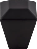Top Knobs Juliet Series 1"L Knob, Flat Black
