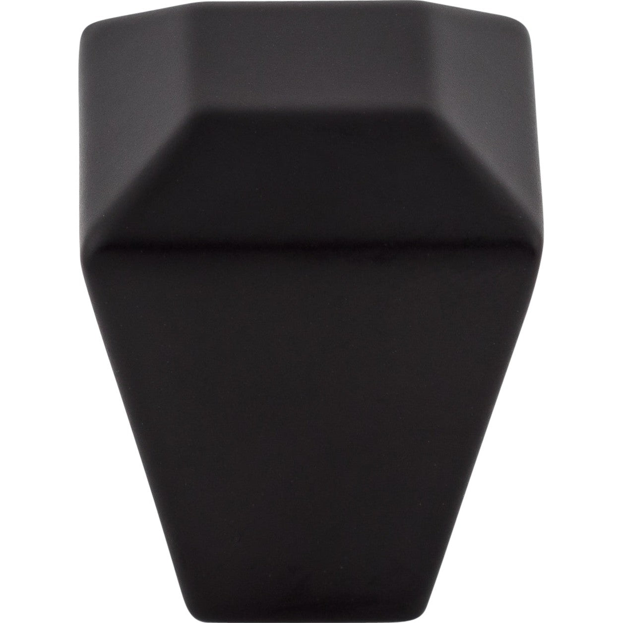Top Knobs Juliet Series 1"L Knob, Flat Black