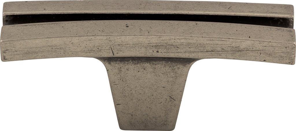 Top Knobs Flared Series 2-5/8"L Knob, Pewter Antique