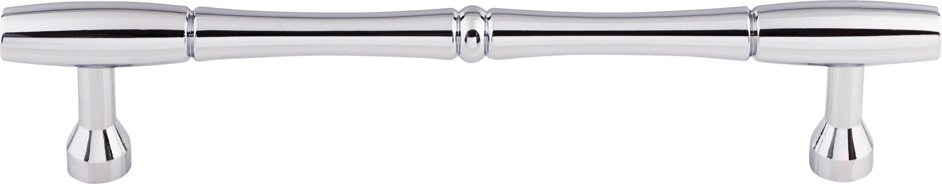 Top Knobs Nouveau Bamboo Series 7"(178mm) CC Pull, Polished Chrome