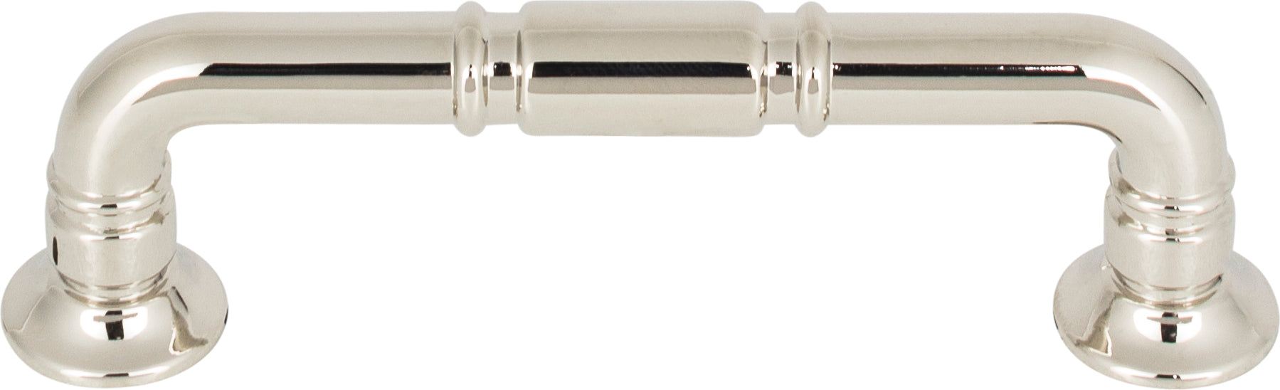 Top Knobs Kent Series 3-3/4"(95mm) CC Pull, Polished Nickel