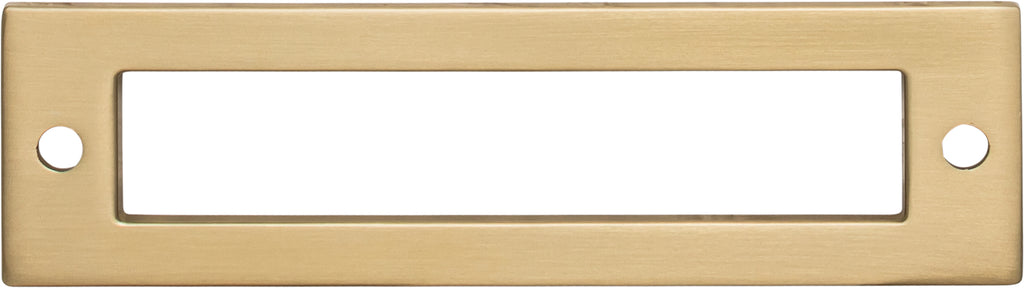 Top Knobs Hollin Series 3-3/4"(95mm) CC Backplate, Honey Bronze
