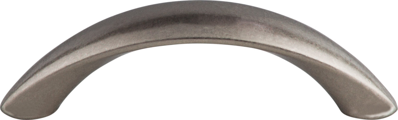 Top Knobs Arc Series 3"(76mm) CC Pull, Pewter Antique