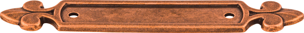 Top Knobs Dover Series 2-1/2"(64mm) CC Backplate, Old English Copper