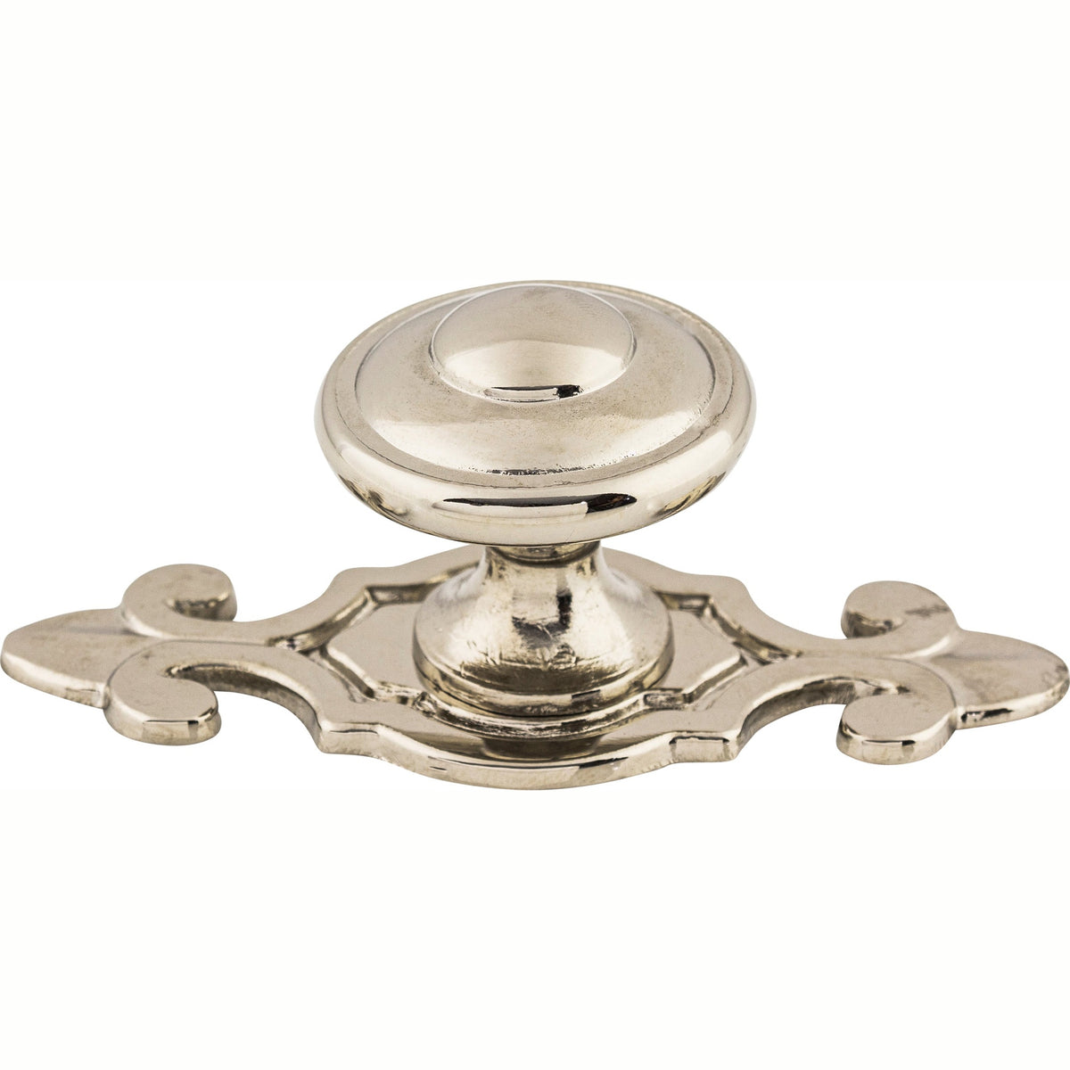 Top Knobs Canterbury Series 1-1/4"L Knob, Polished Nickel