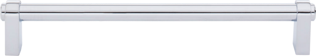 Top Knobs Lawrence Series 7-9/16"(192mm) CC Pull, Polished Chrome
