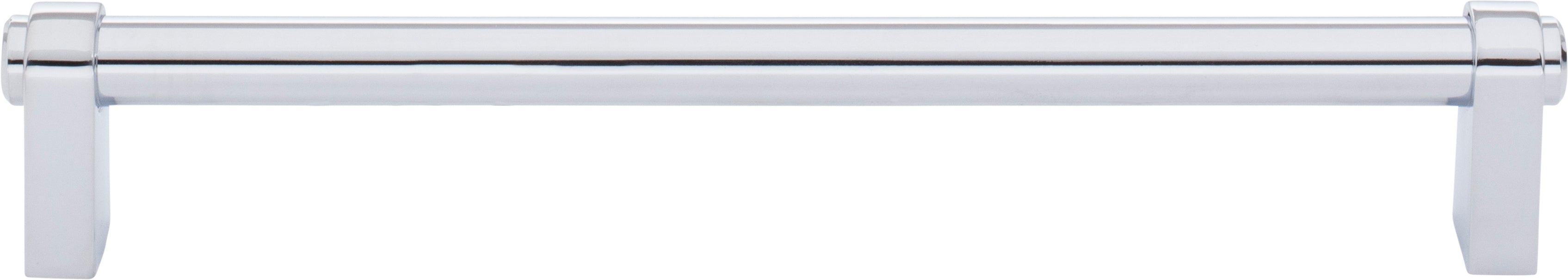 Top Knobs Lawrence Series 7-9/16"(192mm) CC Pull, Polished Chrome