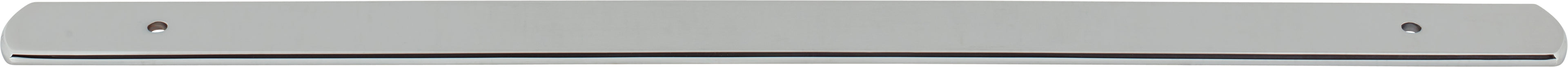 Top Knobs Wescott Series 12"(304mm) CC Backplate, Polished Chrome