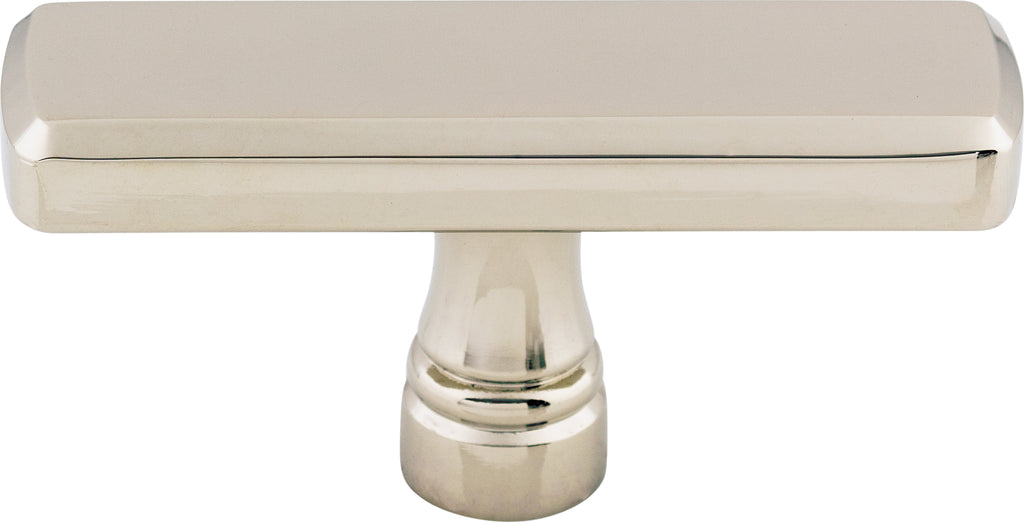 Top Knobs Kingsbridge Series 2-3/8"L Knob, Polished Nickel