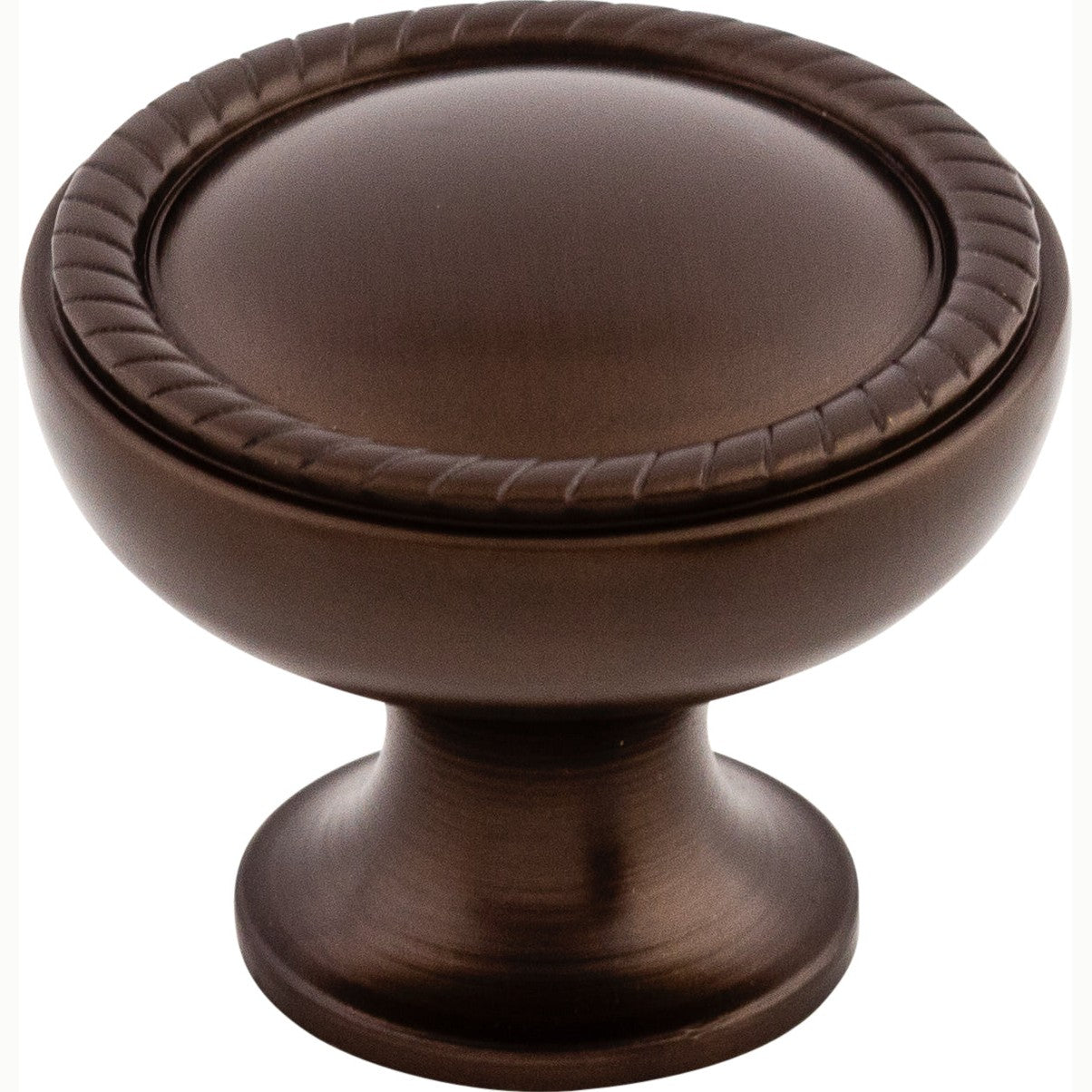 Top Knobs Emboss Series 1-1/4"L Knob, Oil Rubbed Bronze