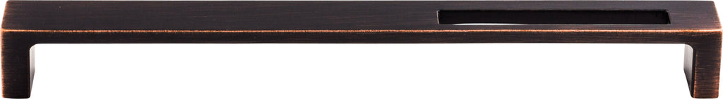 Top Knobs Modern Metro Series 9"(229mm) CC Slot Pull, Tuscan Bronze