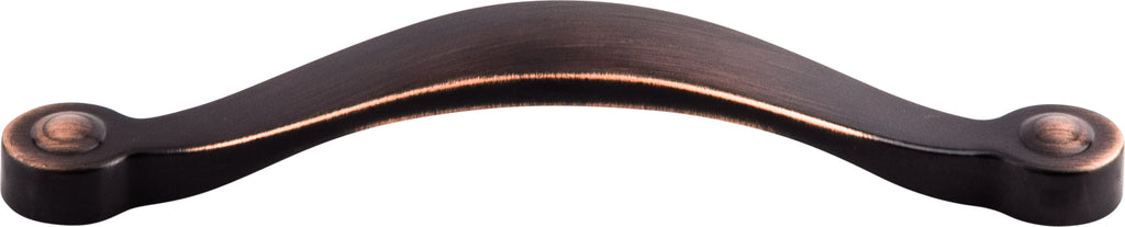 Top Knobs Saddle Series 5-1/16"(128mm) CC Pull, Tuscan Bronze