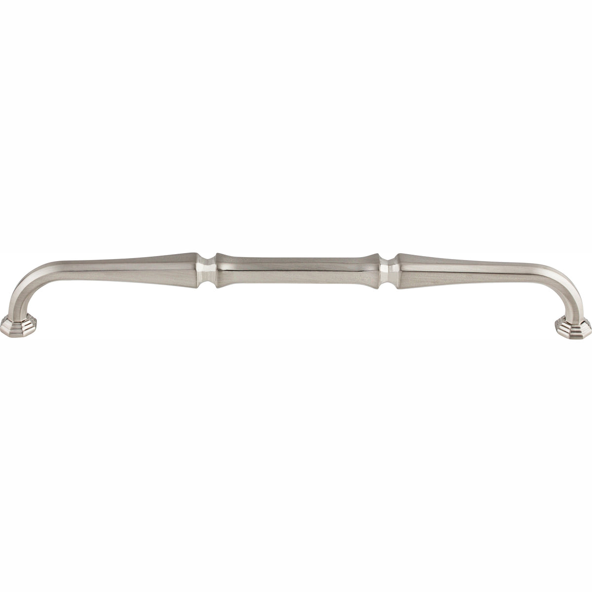 Top Knobs Chalet Series 9"(229mm) CC Pull, Brushed Satin Nickel