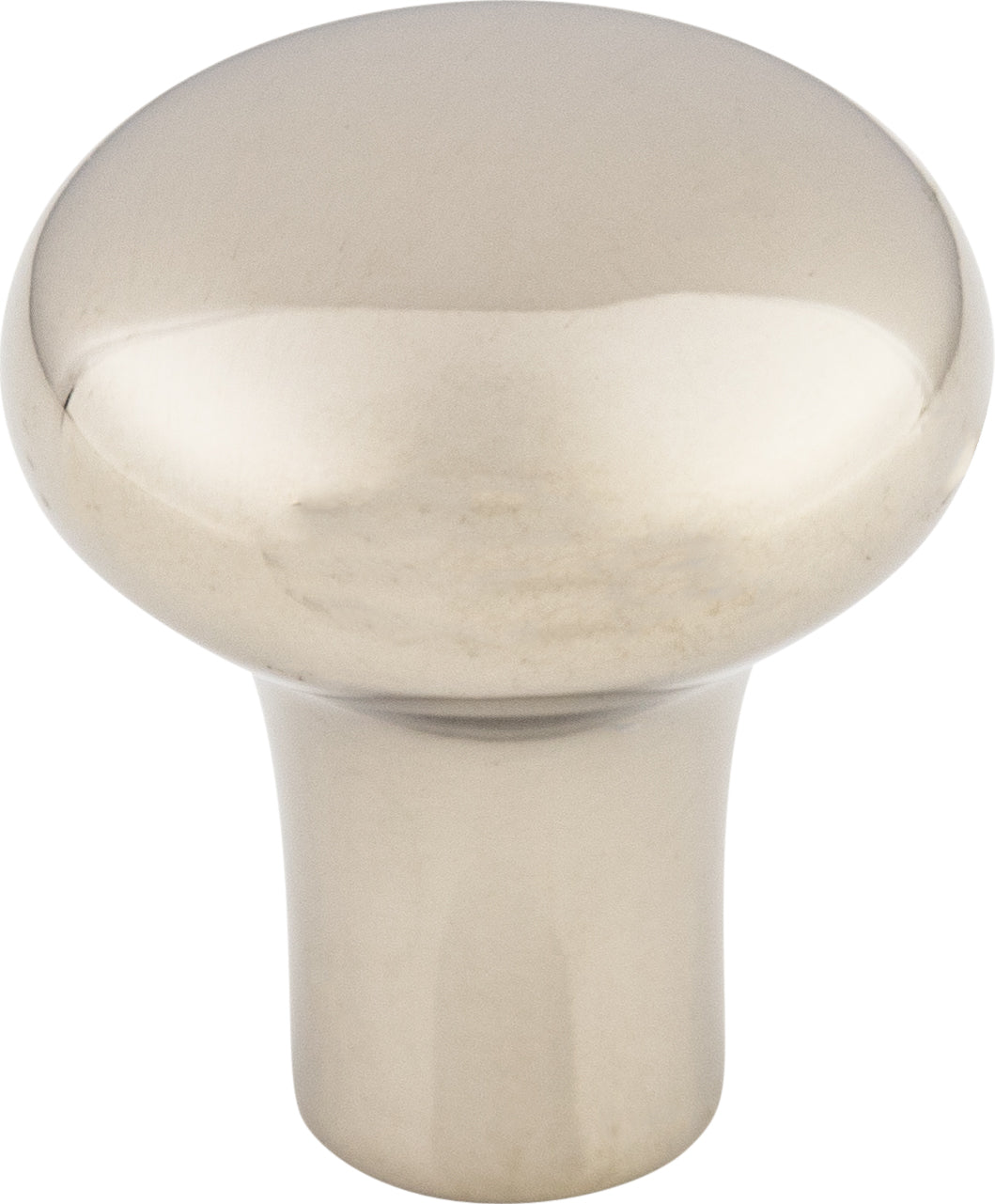 Top Knobs Aspen II Round Series 1-1/8"L Knob, Polished Nickel