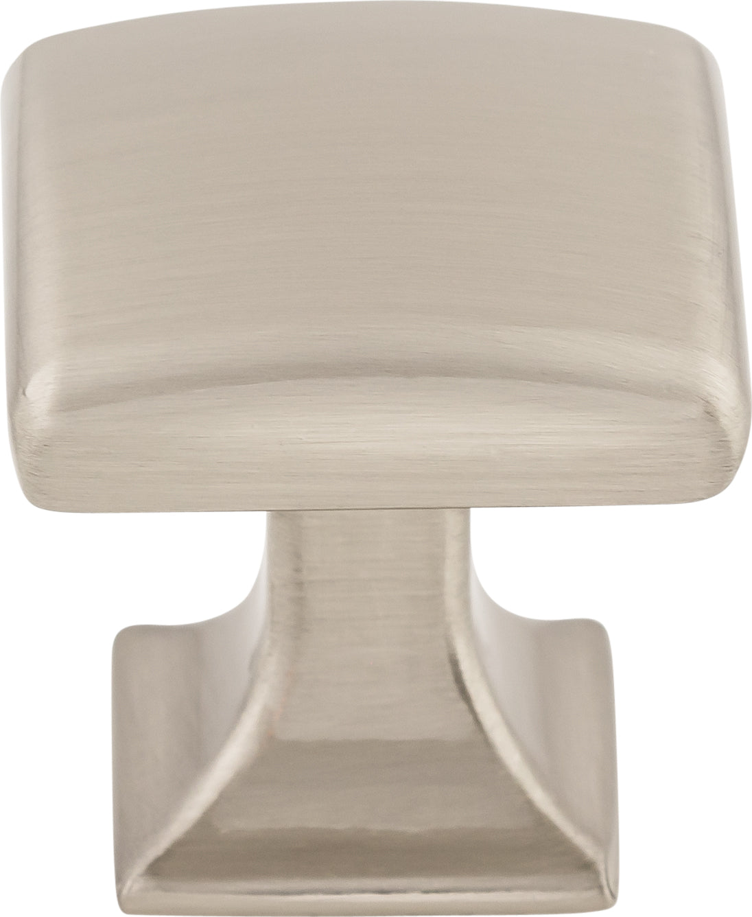 Top Knobs Contour Series 1-1/8"L Knob, Brushed Satin Nickel