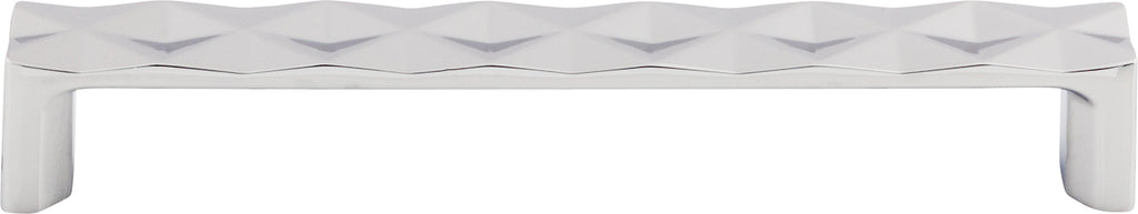 Top Knobs Quilted Series 6-5/16"(160mm) CC Pull, Polished Chrome