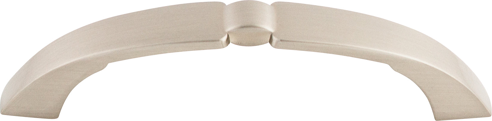 Top Knobs Lida Series 3-3/4"(95mm) CC Pull, Brushed Satin Nickel
