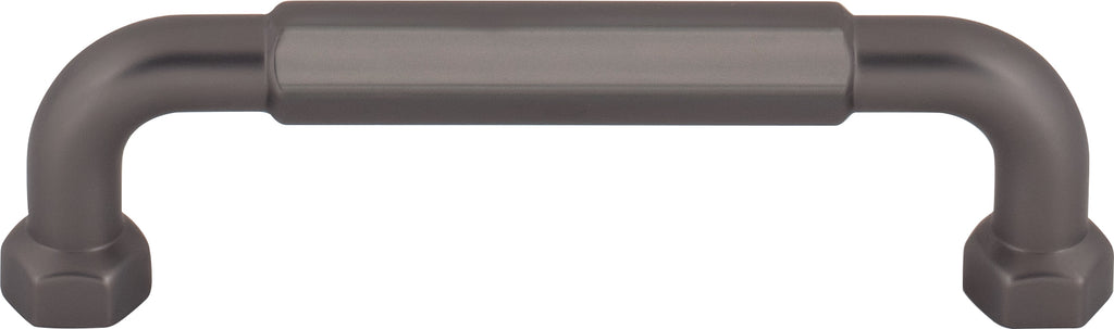 Top Knobs Dustin Series 3-3/4"(95mm) CC Pull, Ash Gray