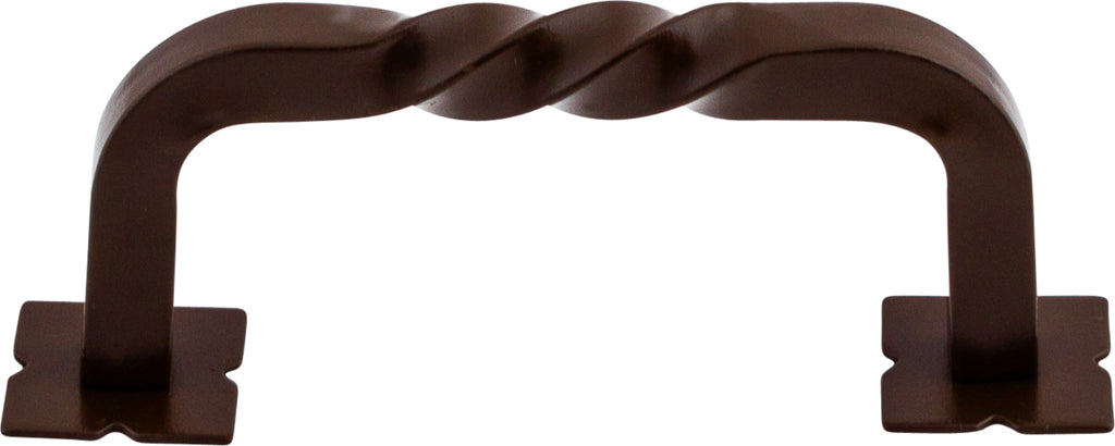 Top Knobs Square Twist Series 3"(76mm) CC Pull, Oil Rubbed Bronze
