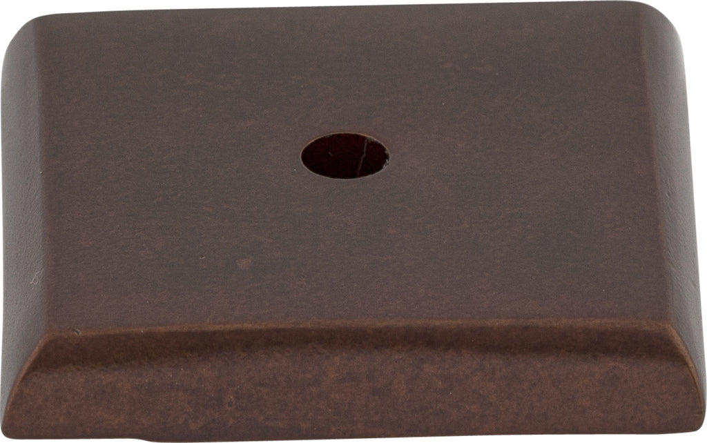 Top Knobs Aspen Backplates Series 1-1/4"L Square, Mahogany Bronze