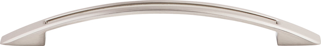 Top Knobs Tango Series 6-5/16"(160mm) CC Cut Out Pull, Brushed Satin Nickel
