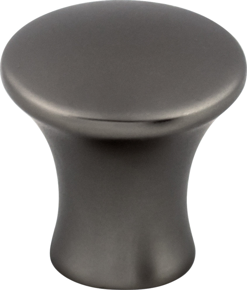 Top Knobs Oculus Series 7/8"L Knob, Ash Gray