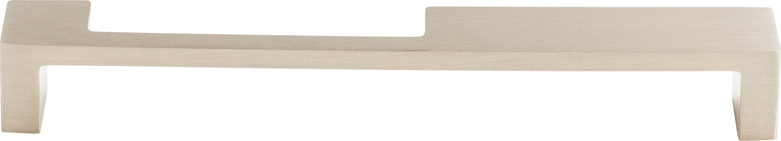 Top Knobs Modern Metro Series 7"(178mm) CC Notch Pull, Brushed Satin Nickel