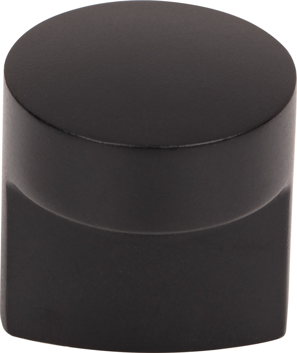 Top Knobs Hartridge Series 1-1/8"L Knob, Flat Black