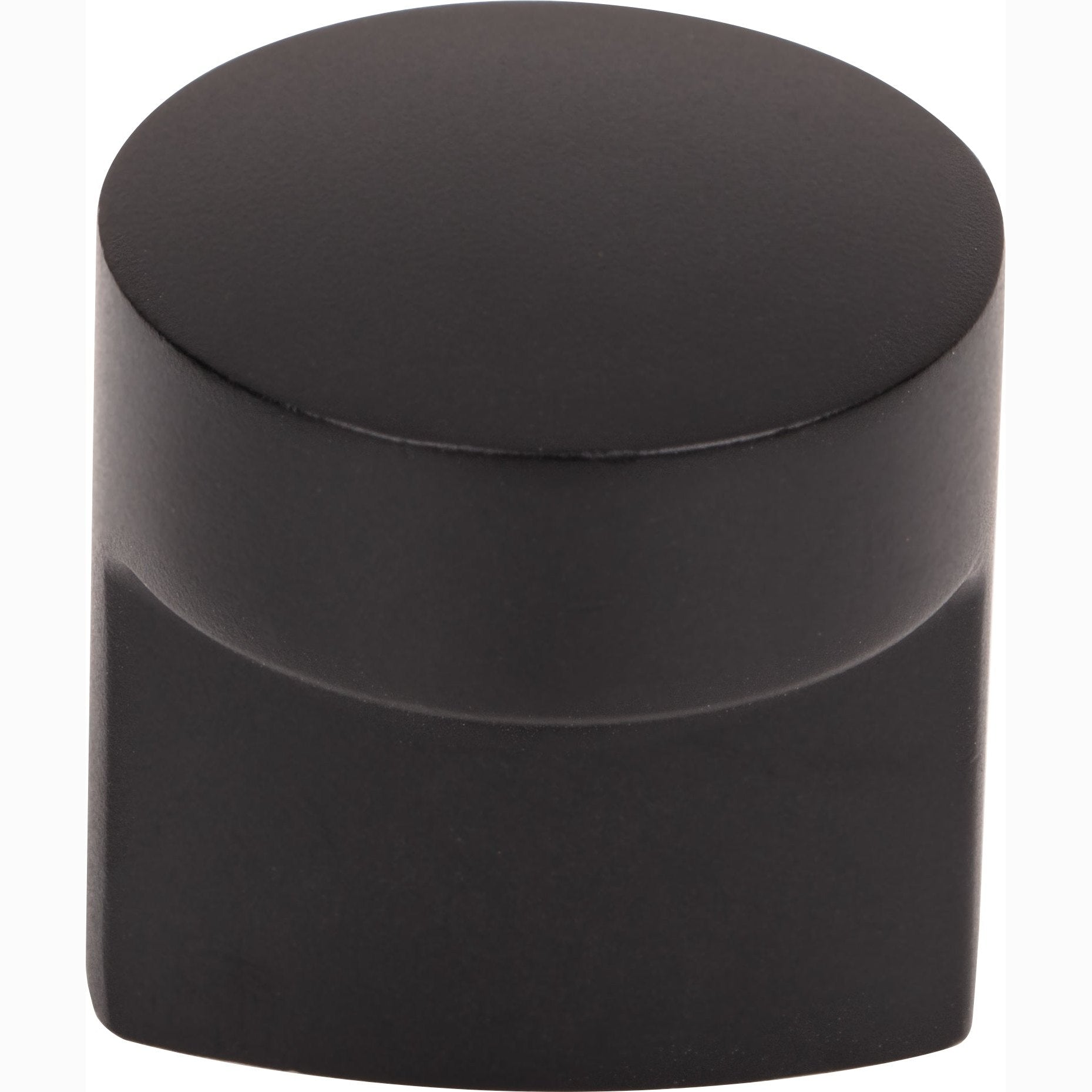 Top Knobs Hartridge Series 1-1/8"L Knob, Flat Black