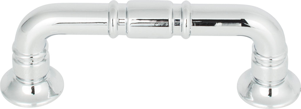 Top Knobs Kent Series 3"(76mm) CC Pull, Polished Chrome