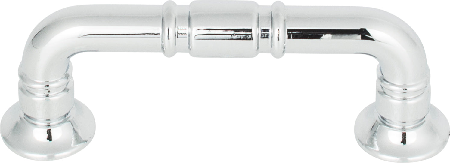 Top Knobs Kent Series 3"(76mm) CC Pull, Polished Chrome