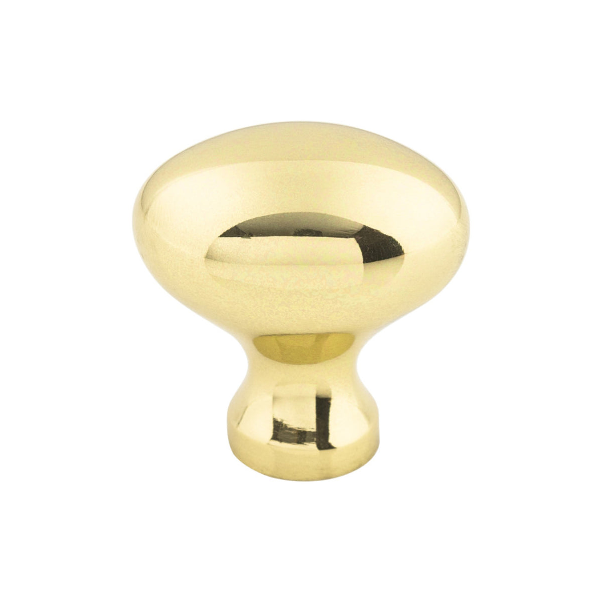 Egg 1 1/4" Length Oval Knob