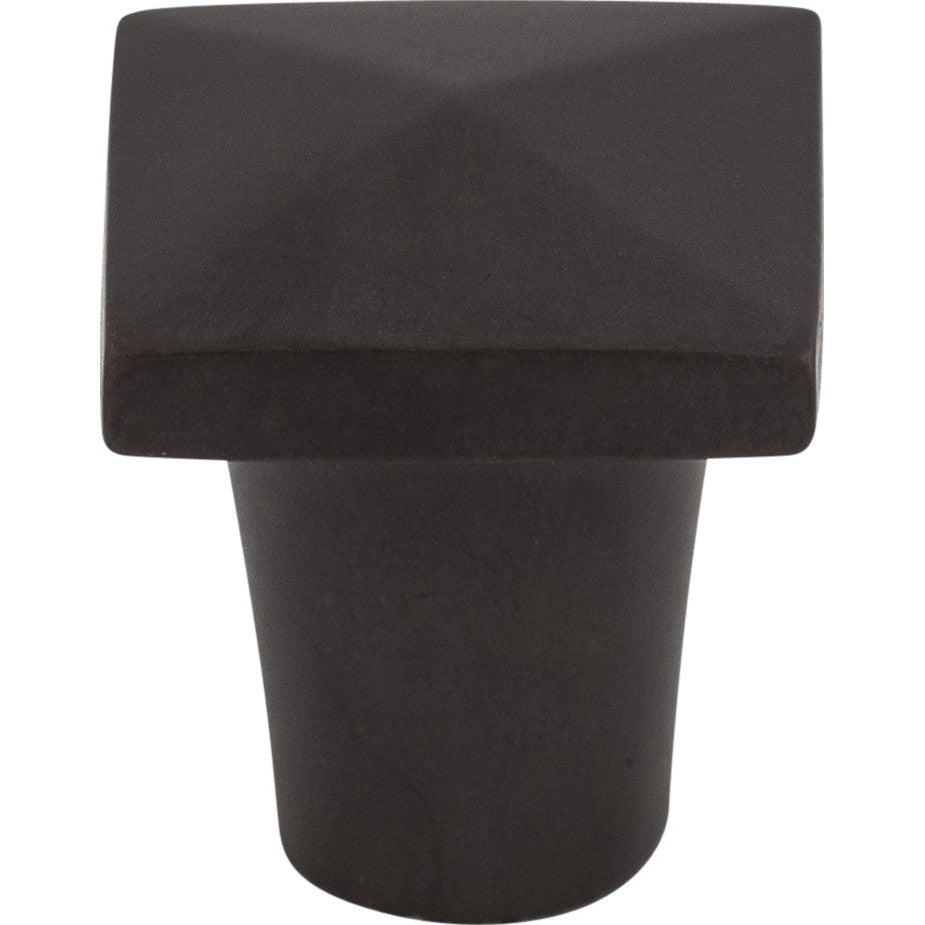 Top Knobs Aspen Square Series 3/4"L Knob, Medium Bronze