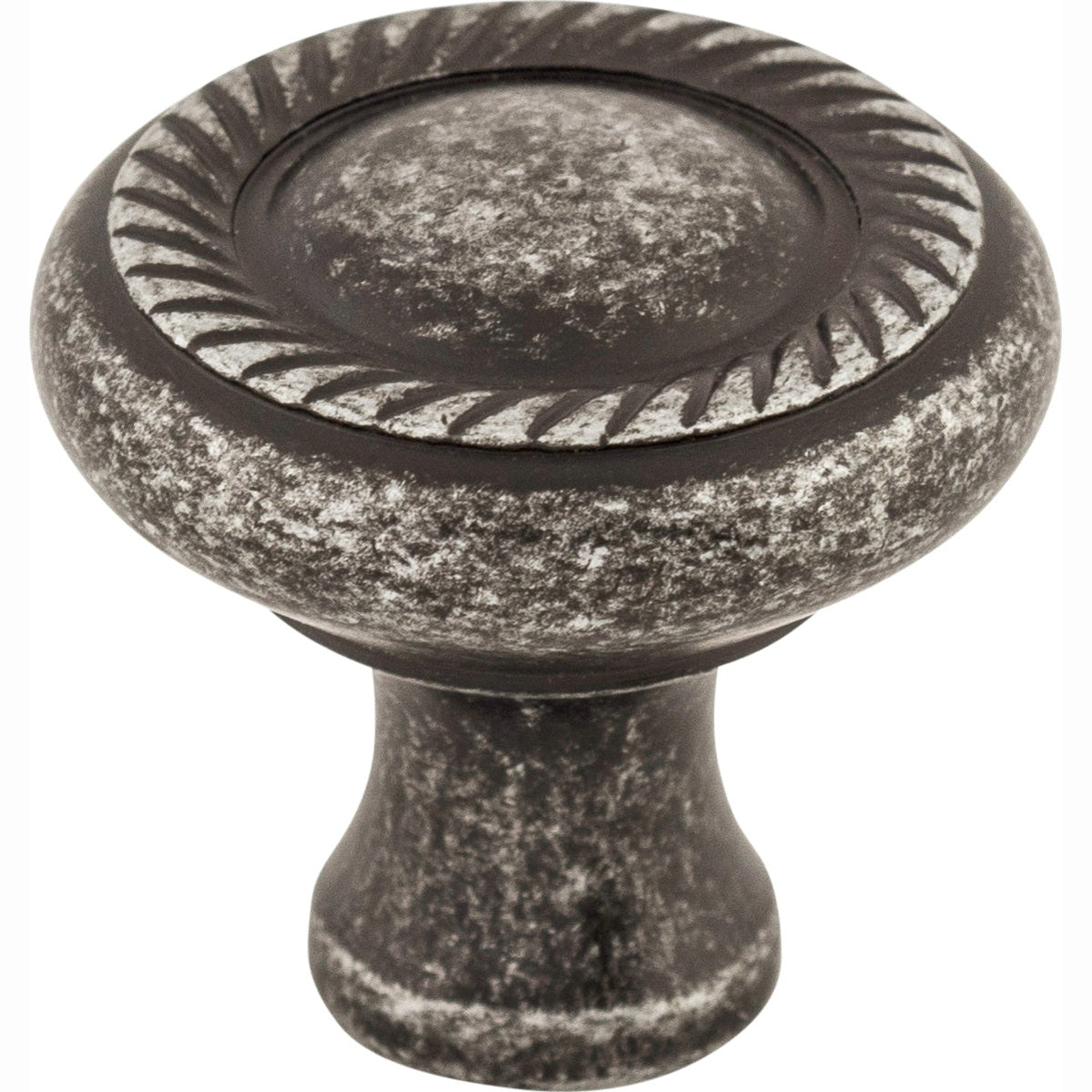 Swirl Cut 1 1/4" Diameter Round Knob