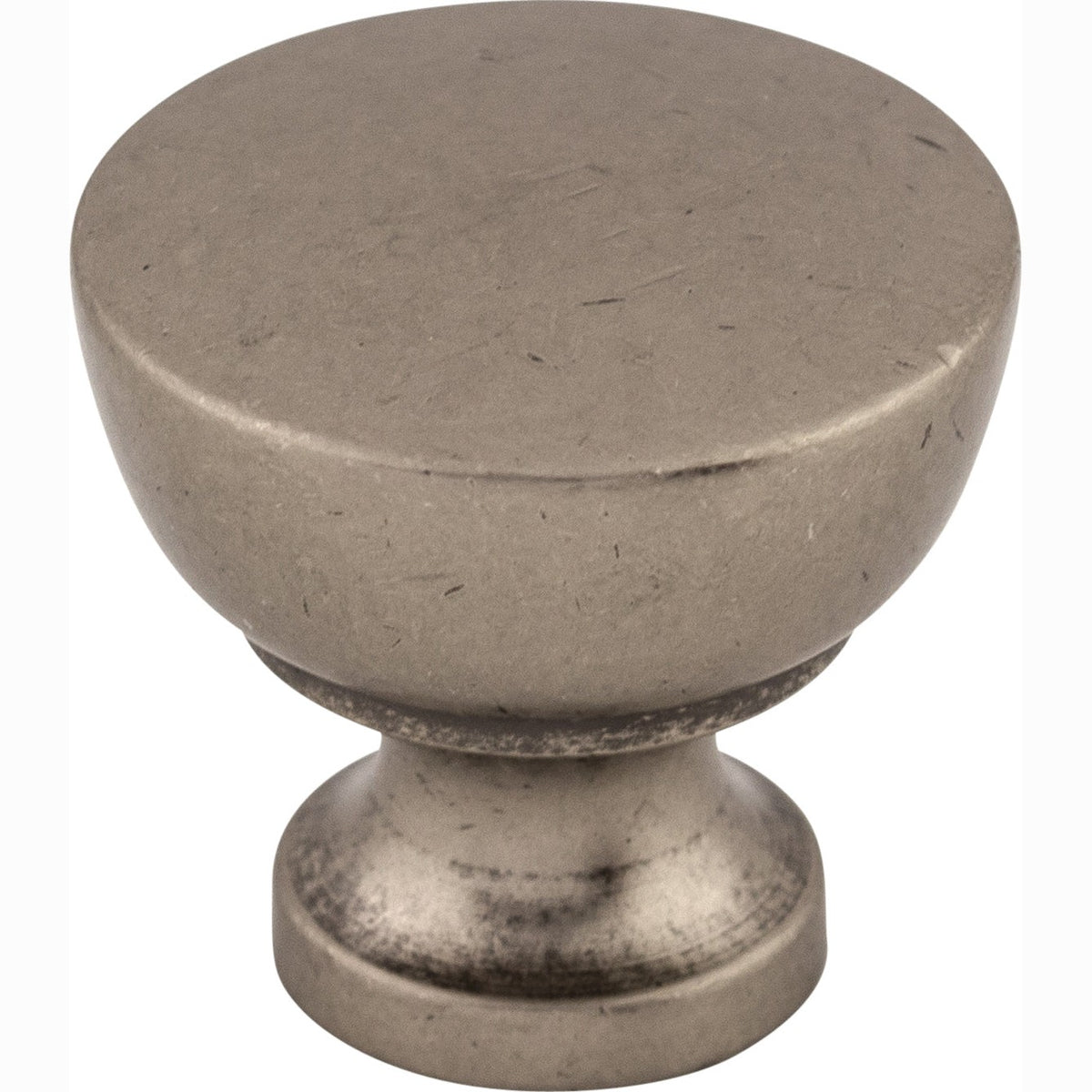 Top Knobs Bergen Series 1-1/4"L Knob, Pewter Antique