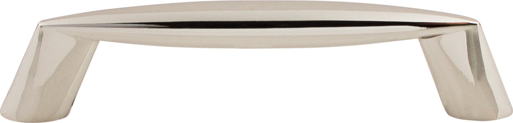 Top Knobs Rung Series 3-3/4"(95mm) CC Pull, Polished Nickel