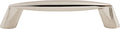 Top Knobs Rung Series 3-3/4"(95mm) CC Pull, Polished Nickel
