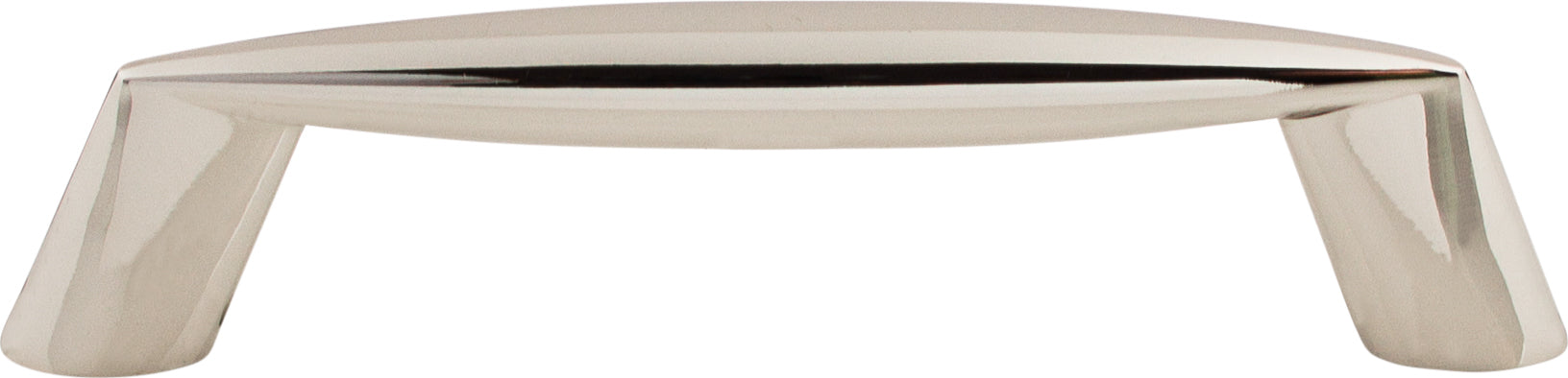 Top Knobs Rung Series 3-3/4"(95mm) CC Pull, Polished Nickel